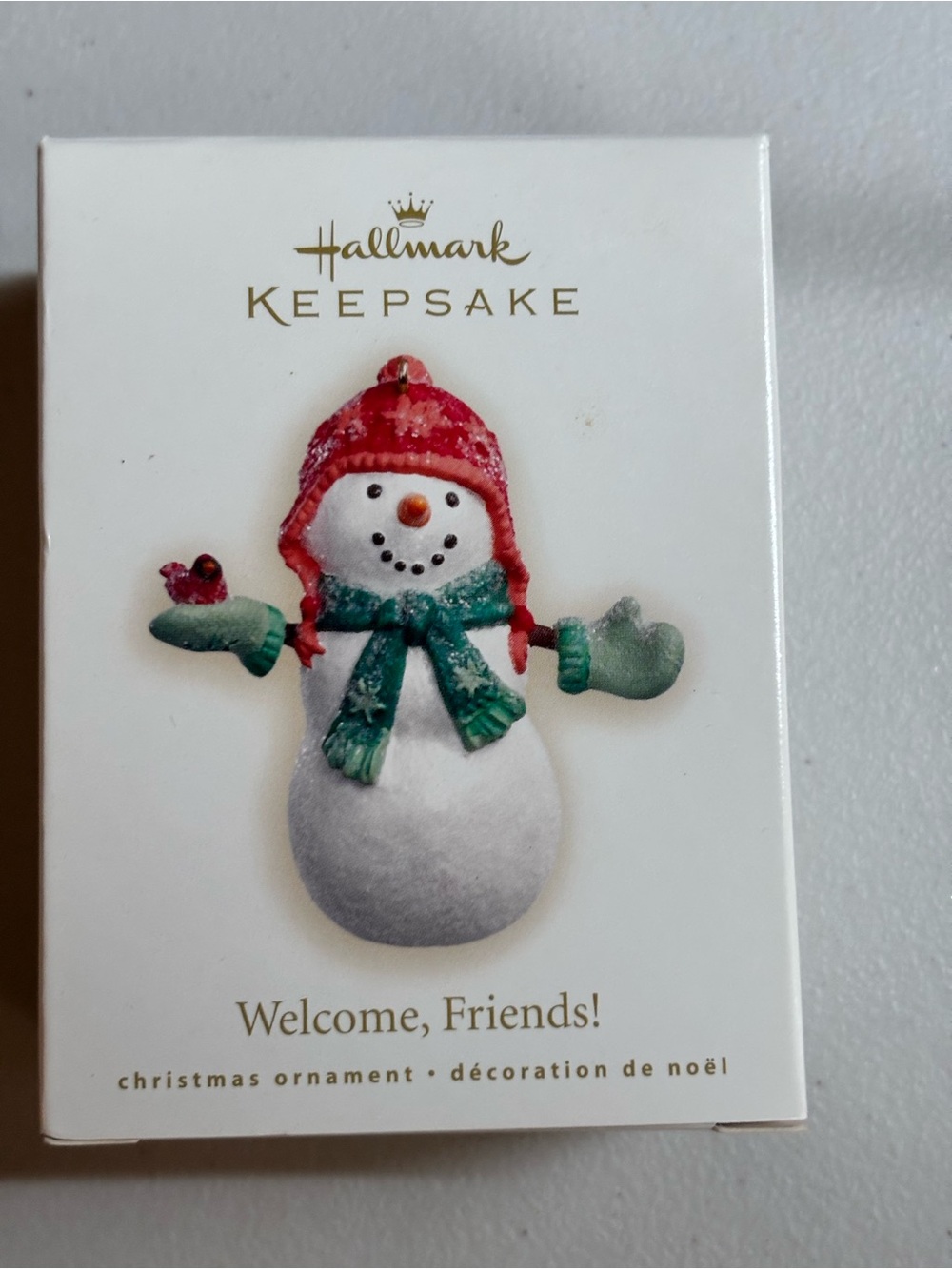 Hallmark Keepsake Ornament Welcome, Friends! 2007